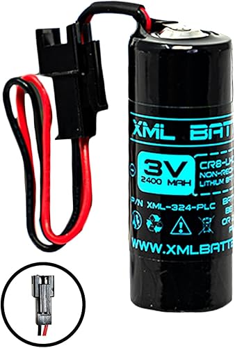 Miniatura 2 de (5 unidades) 3v 2400mAh 17430 37858 Litio Flush 2 FDK CR8.LHC Toto THP3053 CR8-LHC