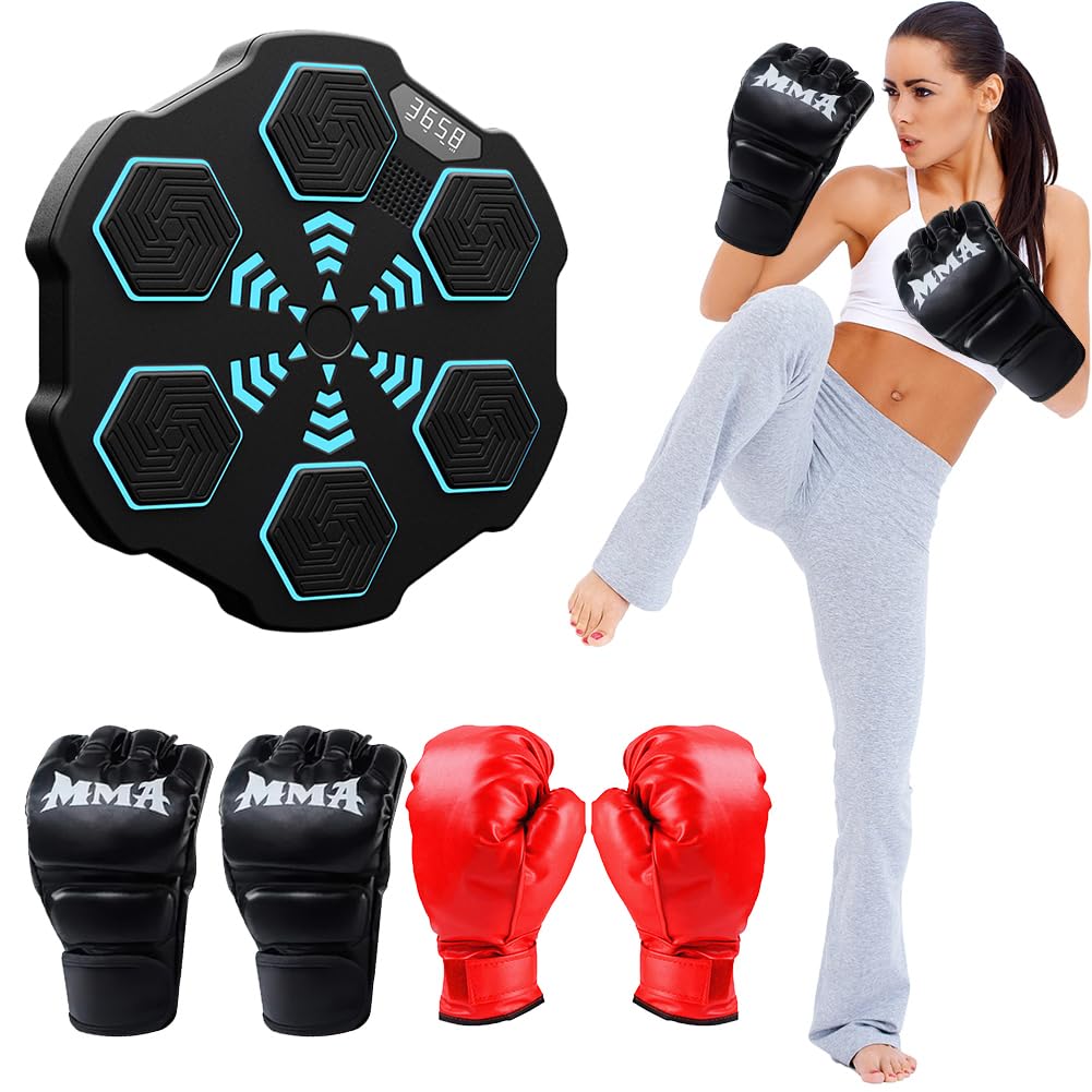 Music Boxing Machine, Musica elettronica Boxing Machine, Musica elettronica da parete Attrezzatura per l'allenamento, Divertimento elettronico intelligente Bluetooth montato a parete Boxing Tr