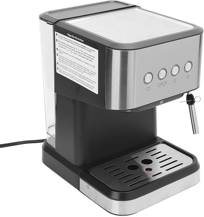 Cafetera Semi Automática 20 Bar, Capacidad 1.5L, con Espumador de Leche miniatura 9