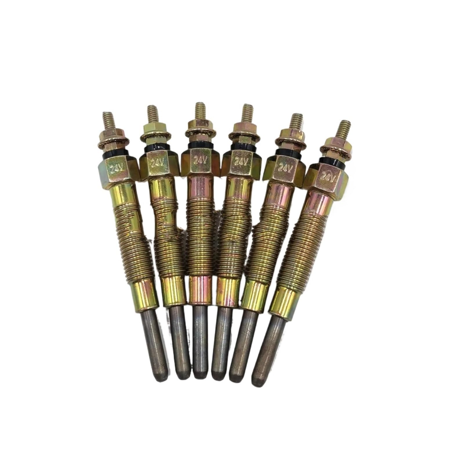 Bougie de préchauffage pour Chauffage Diesel OE 11065-10T01 pour Nissan Patrol GR Y60 4.2D Moteur TD42. Kit de Bougies de préchauffage pour Chauffage Diesel.