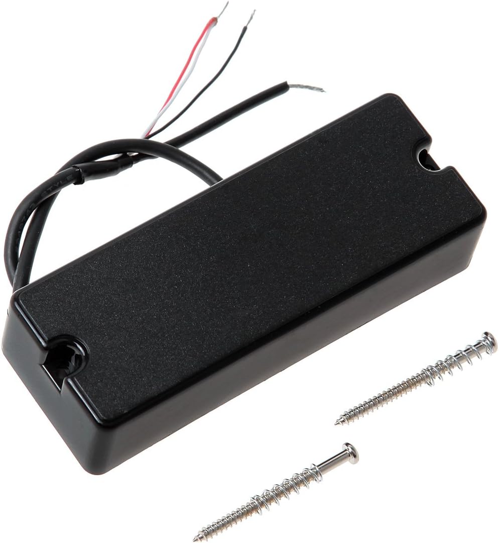 Kmise MI0363 5-String Bass Pickup Blackouts Good Balance, Black