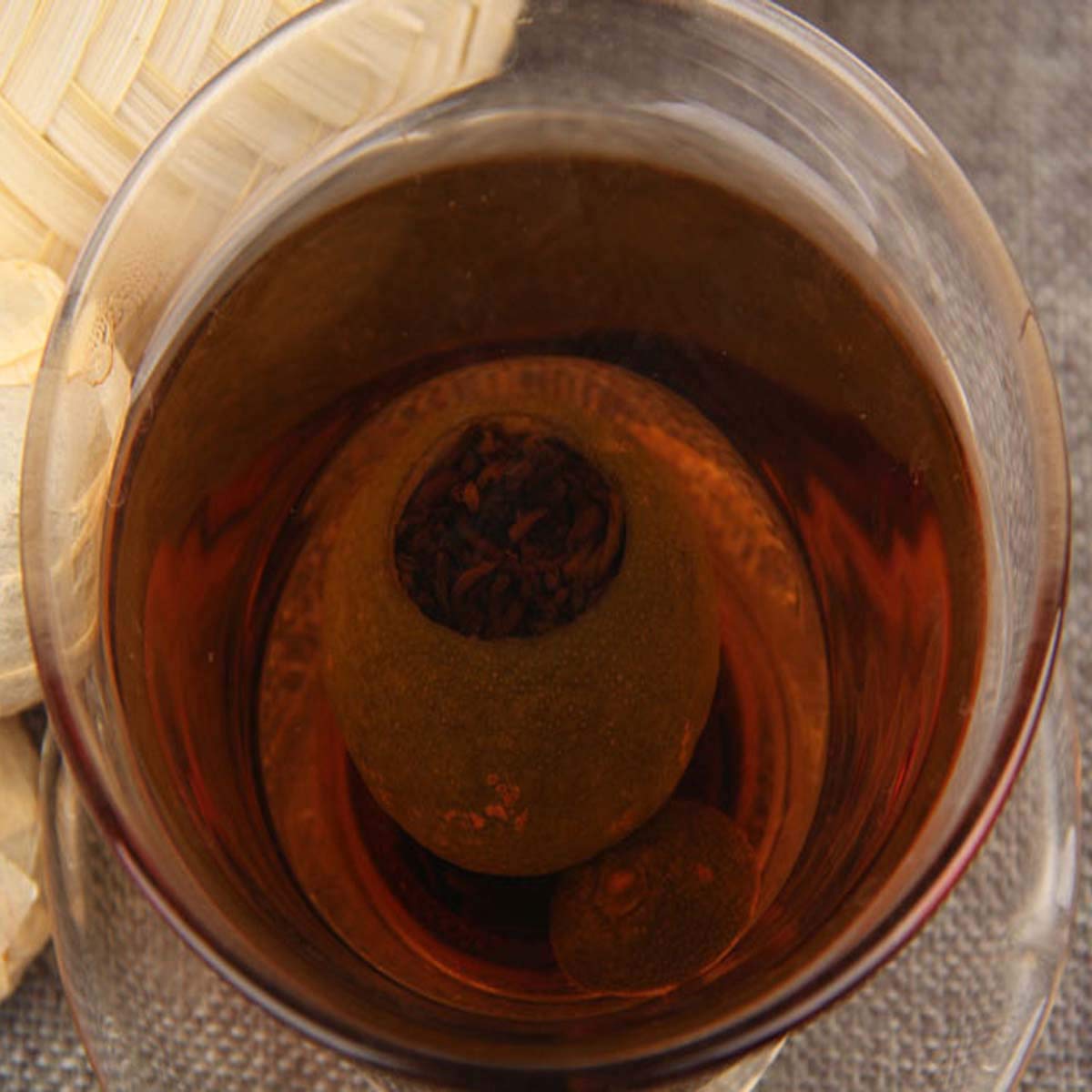 Orange Peel Puerh Tee Reifer Puerh Tee Kleine Grüne Mandarine Shu Cha Fass 250g