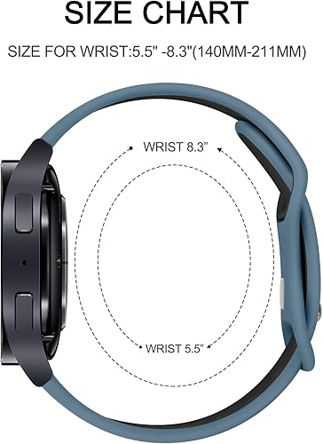 Miniatura 3 de Meliya Bandas compatibles con Garmin Forerunner 245645 Band, Forerunner 55158 Band, 0.78 pulgadas de repuesto de silicona suave correa deportiva