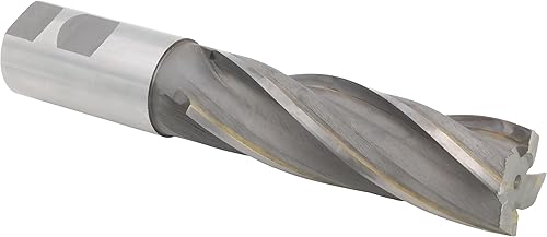Miniatura 4 de Fresa de extremo soldada de carburo CME, nariz cuadrada, diámetro del molino de 2 pulgadas, longitud de corte de 6 pulgadas, longitud total de 10