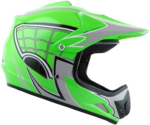 Miniatura 2 de Martian Casco de motocross para niños jóvenes, casco ATV Dirt Bike BMX + gafas + guantes negros MG Youth - Paquete de guantes negros para jóvenes