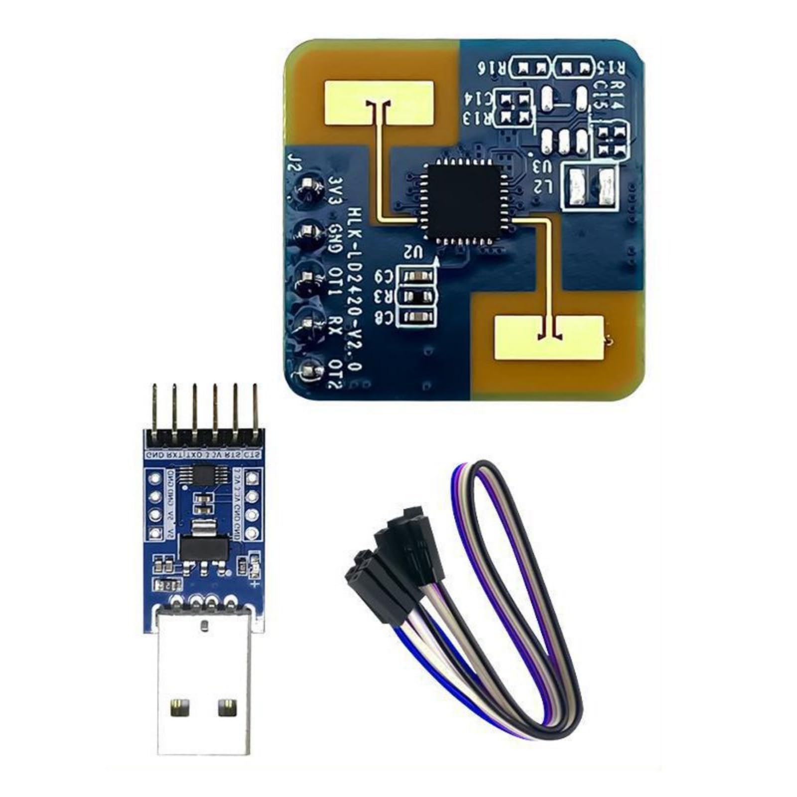 Hsioluted B Motion Sensors Module With 60 Degree Detection Angled For Iots And Automation Projects Human Existence Detection Sensors