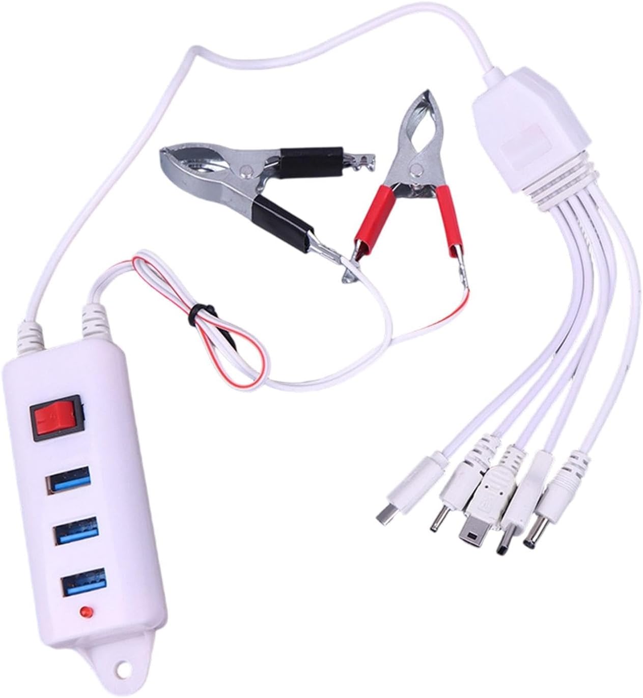 3 USB Clip with Switch 1 Pack Universal