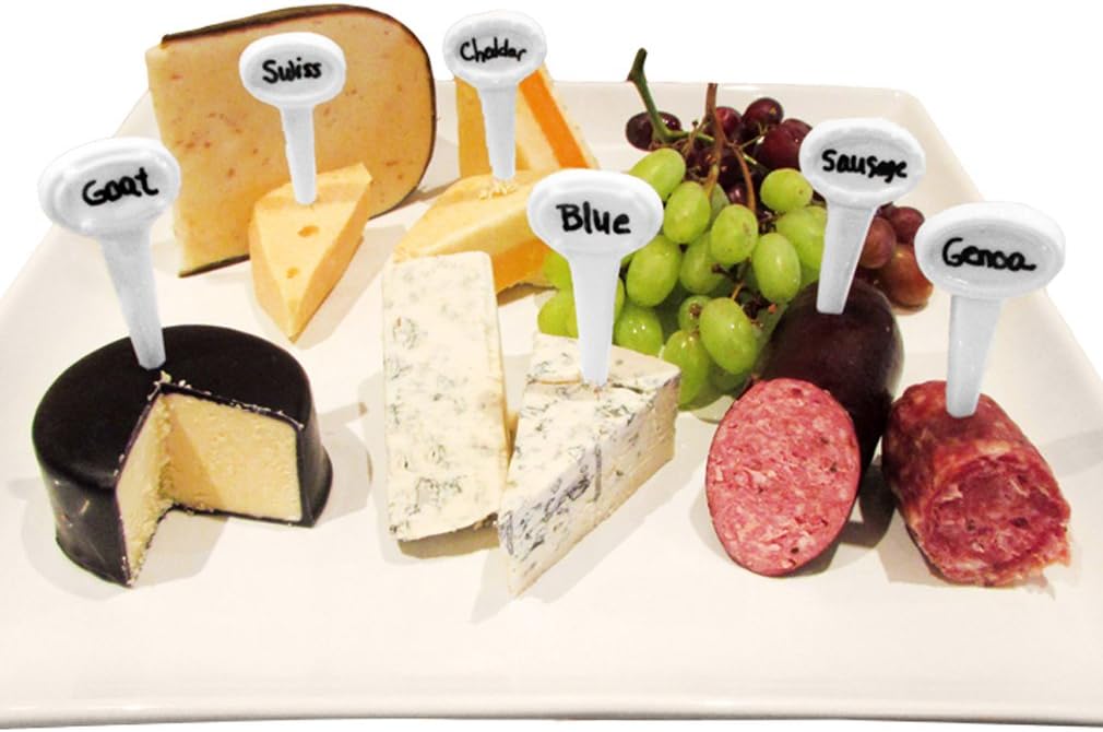 Evelots Food Marker SetCheese/AppetizerPorcelainReusable