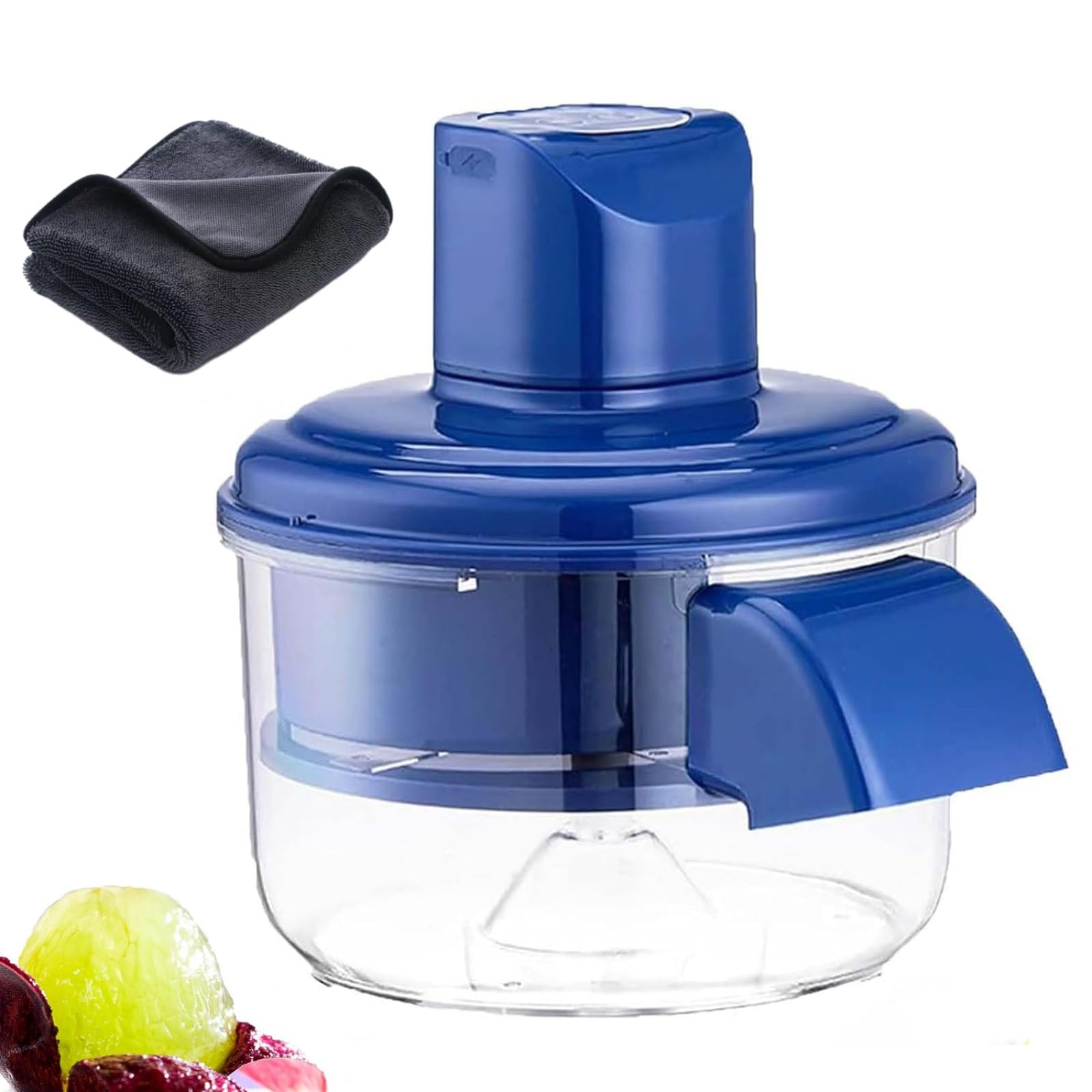 Machine à éplucher les Raisins électrique, Outil Automatique pour éplucher de Tomates de Fruits, éplucheur D'ail, Rechargeable Par USB, Accessoires Efficaces Outil de Cuisine pour L'ail