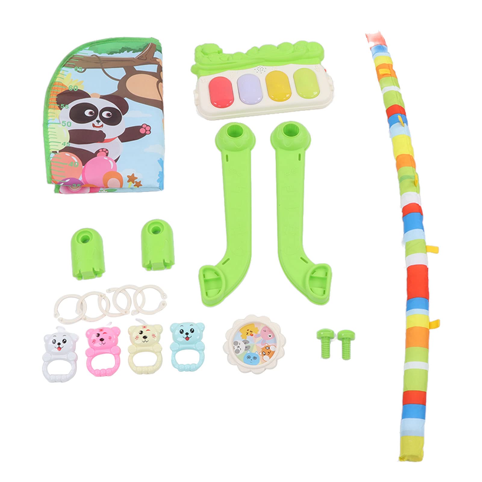 Baby Spielen Klavier Weicher Hautfreundlicher Bildungsabnehmbares Säuglings -Gymnastikmatte mit Musik für Kleinkindkriechspiele