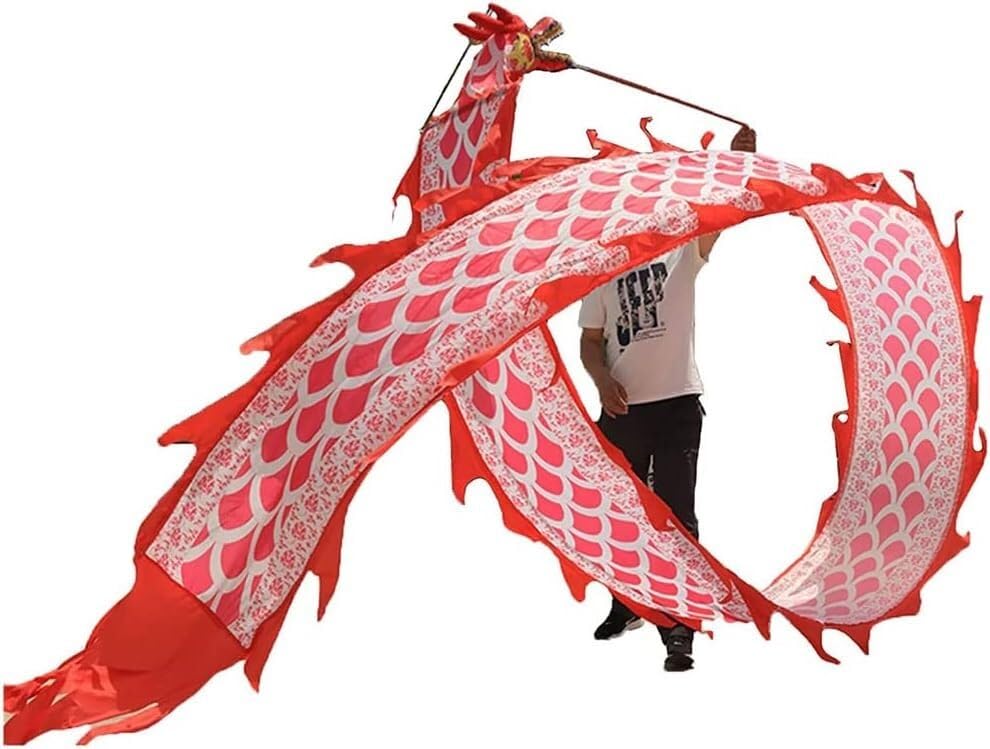 Ruban de danse dragon pour rompre la sédentarité des seniors avec un fitness ludique 8m