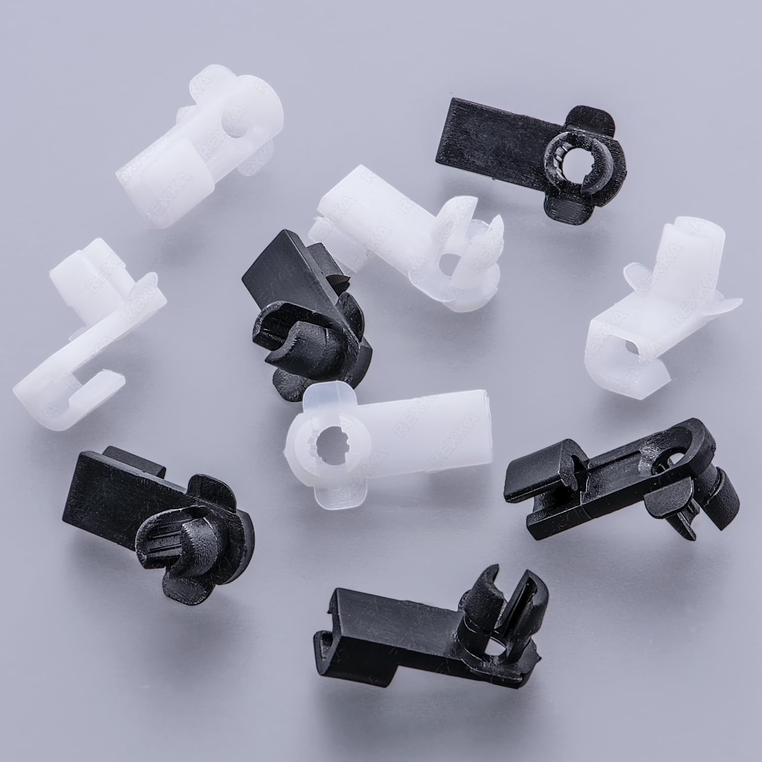 Rexka 5 Sets Interior Door Handle Clip Left & Right 3.6mm Rod/6mm