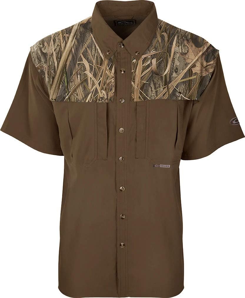 Drake EST 2-Tone Flyweight Wingshooter Short Sleeve MX5
