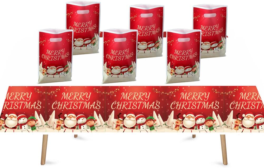 30 Packs Christmas Cute Party Gift Bags Christmas candy bags Christmas birthday party supplies children's candy bags children's party supplies Christmas theme birthday party supplies : Toys & Games