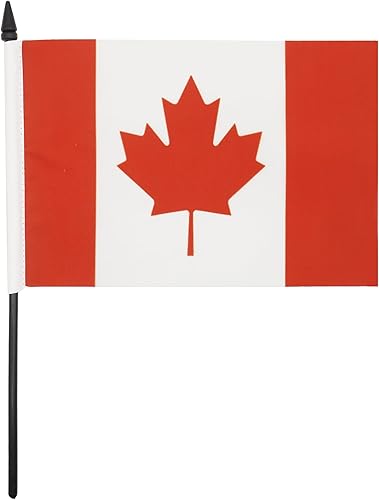 Miniatura 178 de Bandera de mesa Colombia 5'' x 8'' - Bandera de escritorio colombiana 8.3 x 5.5 in - Barra y base de plástico negro - AZ FLAG