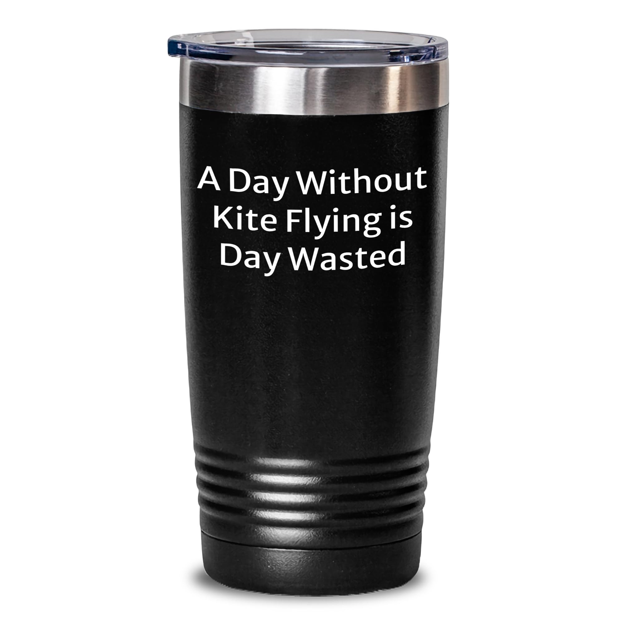 Kite Flying Tumbler Gifts from Men to Kite Flying Enthusiasts, Funny Quote, Christmas Unique Gifts