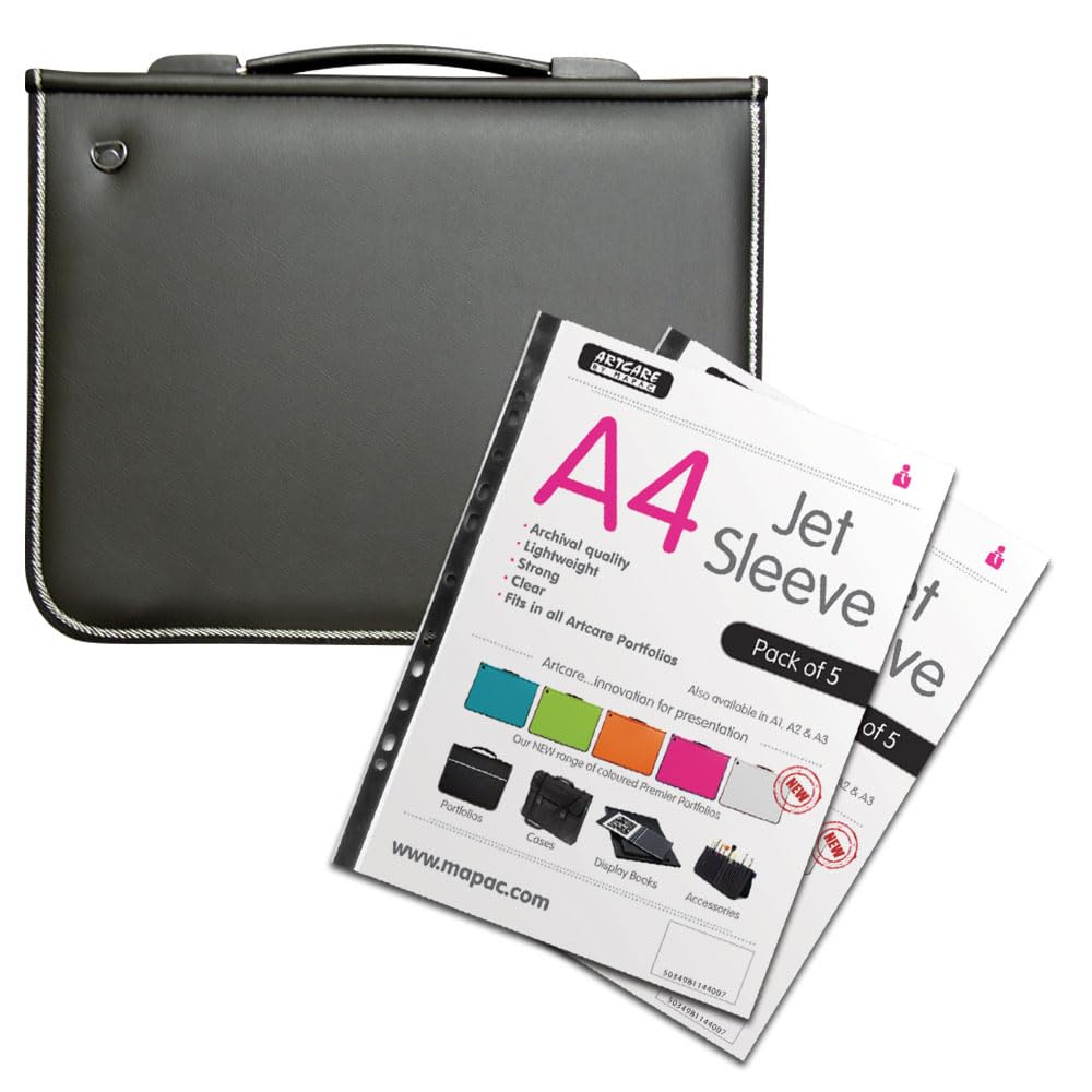 Premier Portfolio with Jet Sleeves (5 Pack) (10, A4) โ image 1