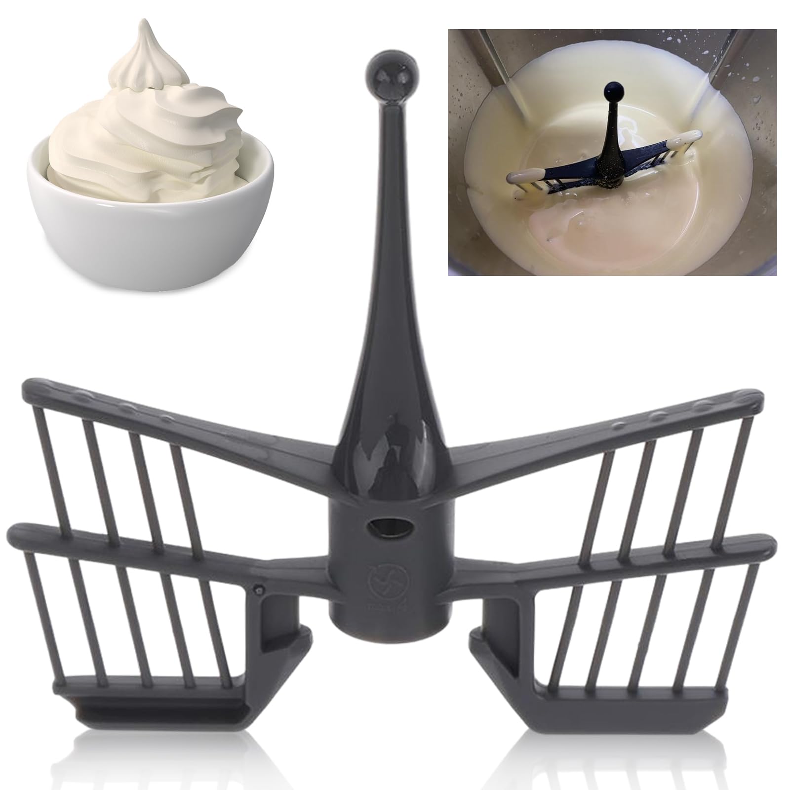 Frusta A Farfalla Per Bimby TM5 TM6 - Accessorio Mescolatore Per Robot Da Cucina - Foto 8