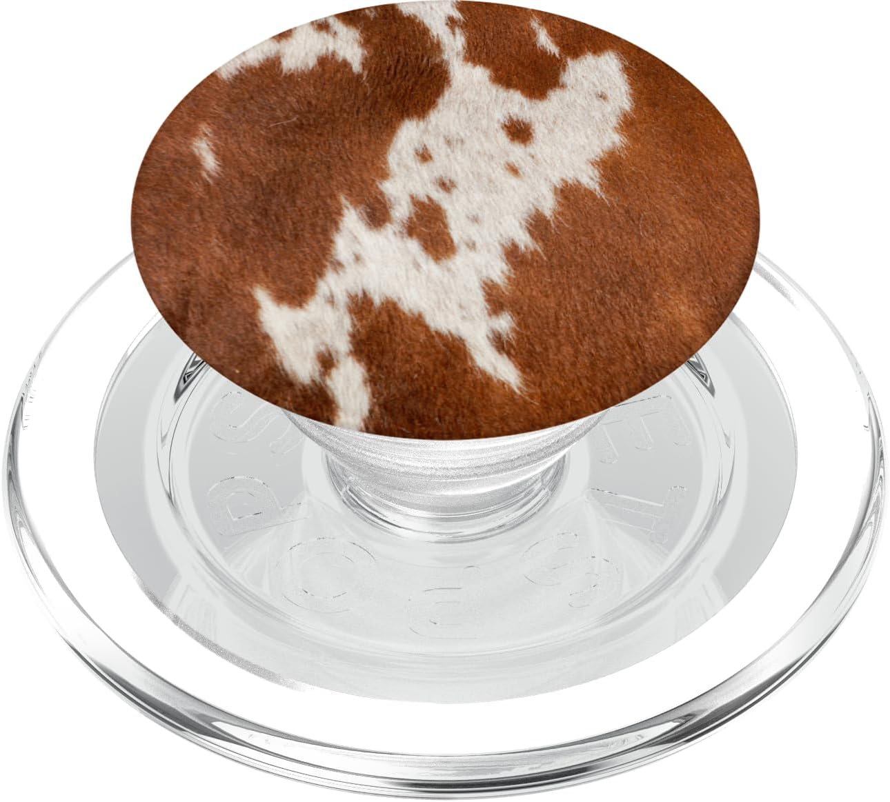 Cow Lookalike Cowhide Picture PopSockets PopGrip for MagSafe