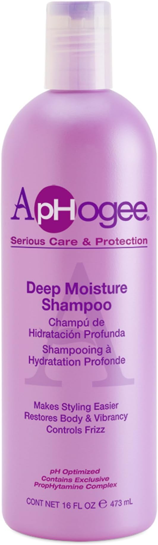 Aphogee Deep Moisture Shampoo for Dry Hair (16 Fl Oz)