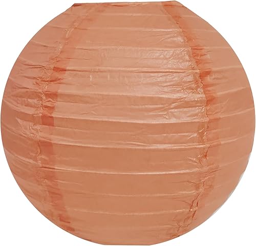 Miniatura 9 de TopAAA Linterna de papel japonesa china blanca de 8 pulgadas (juego de 5, blanco)