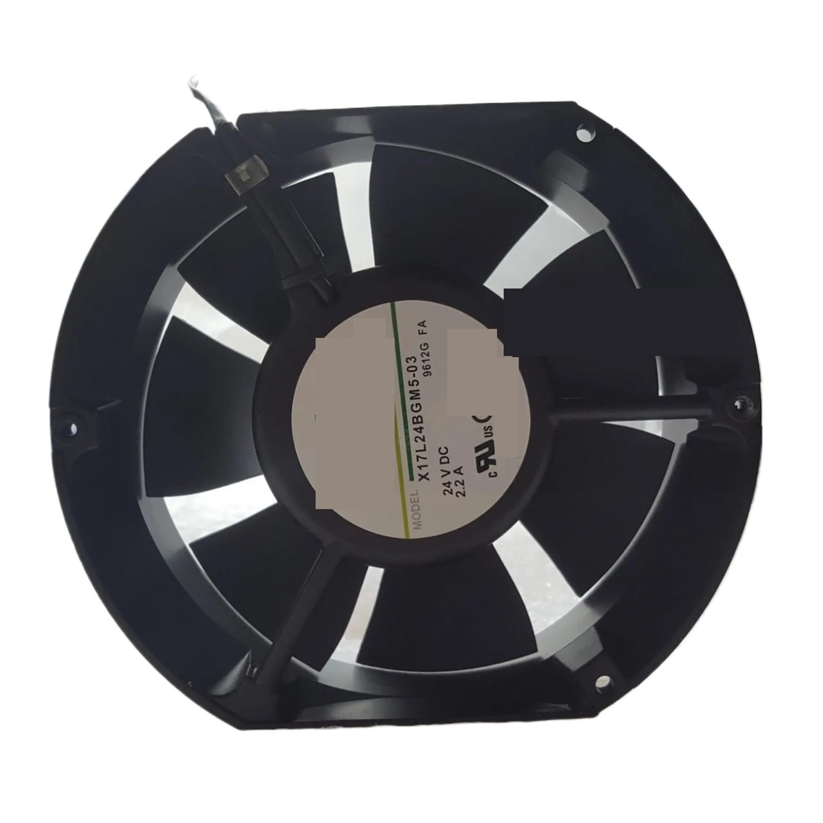 BRODEFUP X17L24BGM5-03 | DC24V 2.2A Axial Cooling Fan 172×150×51mm 17CM