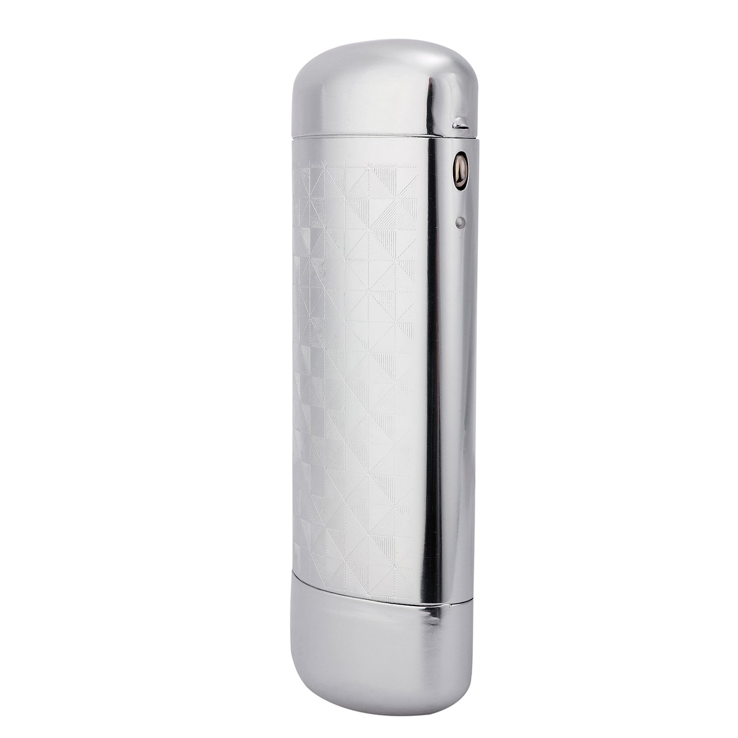 Philley Aluminum Metal Pocket Ultra-Light Silver Eyeglasses Glasses Case