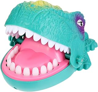 Toyvian Dinossauro Dentes Brinquedos Jogo Dinossauro Dentista Mordendo Dedo Tubarão Jogo Engraçado Brinquedos para Crianças