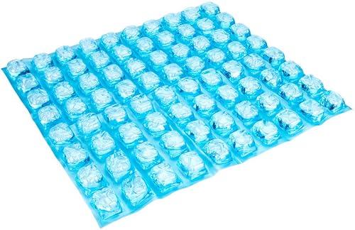 Miniatura 9 de Restaurantware Cater - Hoja de hielo de gel de plástico azul hielo, reutilizable, a prueba de fugas, 19 x 8 x 34 pulgadas, caja de 1 unidad