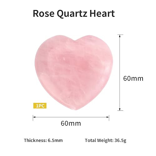 Miniatura 5 de ideayard Cristal curativo de piedra de corazón 2362in