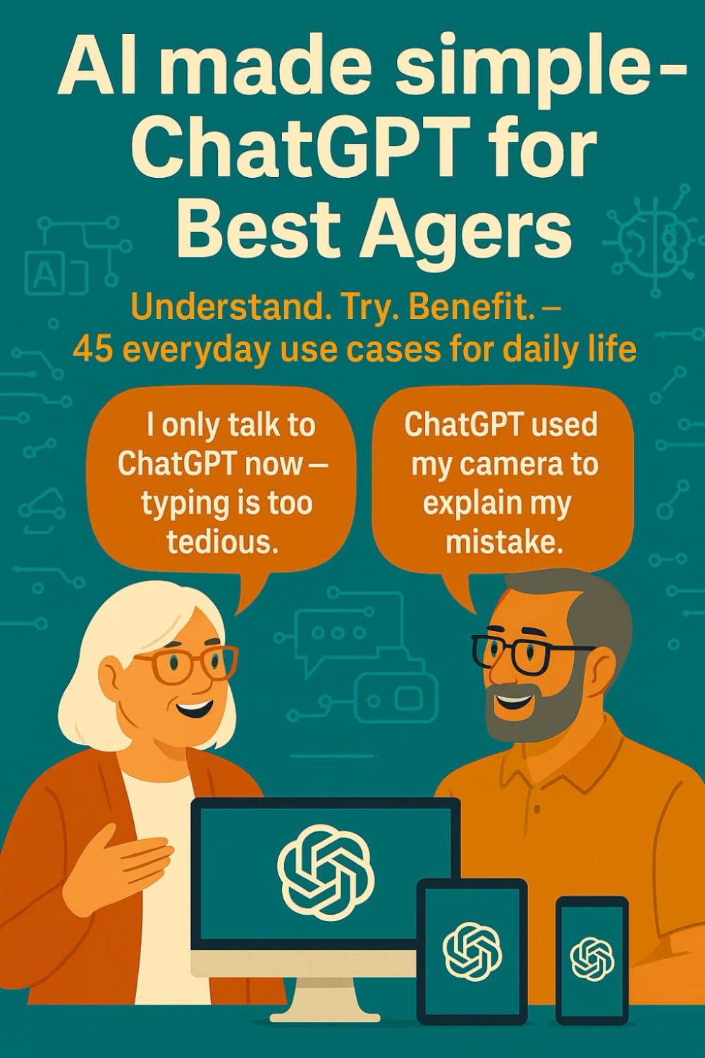 AI made simple - ChatGPT for Best Agers: Understand. Try. Benefit. - 45 everyday use cases for daily life