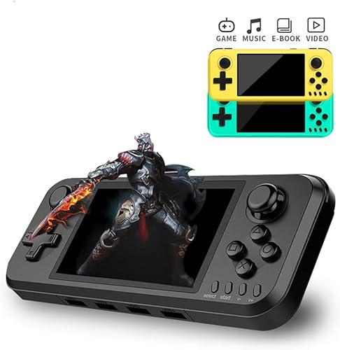 Miniatura 4 de NZYMD Consola de videojuegos portátil de 4 pulgadas, 10000 consola de juegos retro clásica, compatible con emulador