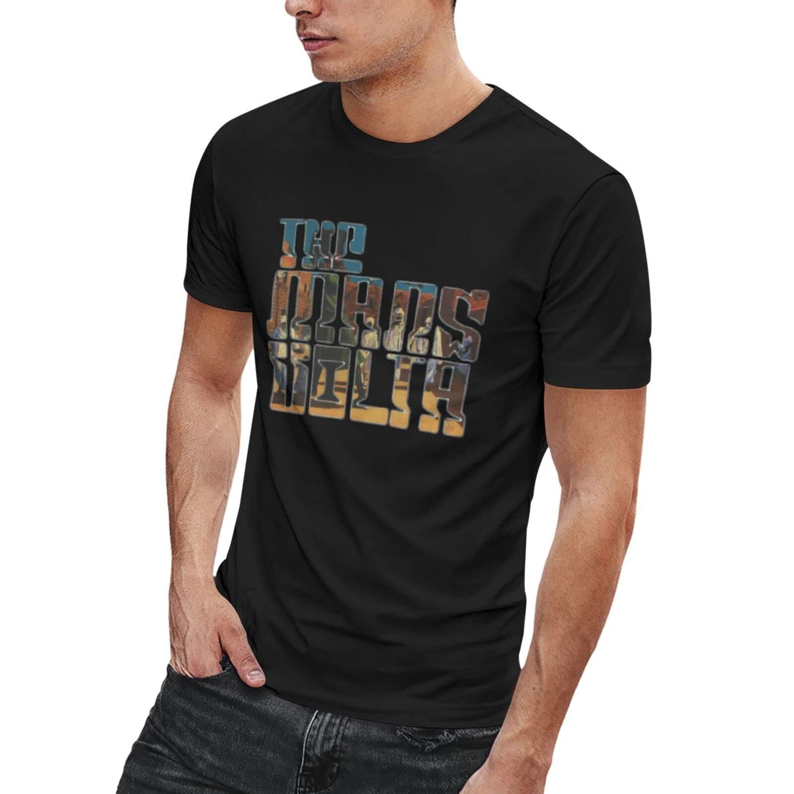 AndroblesYouth Men T-Shirts Round Neck Short Sleeve Top Casual Custom Tees Clothes