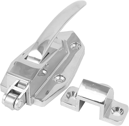 Miniatura 3 de uxcell Paseo montado al ras de la puerta del congelador del metal del refrigerador del horno en la manija del pestillo