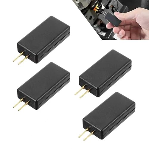 4 PCS Car SRS Airbag Bypass Resistor, 12V 2-Pin Airbag