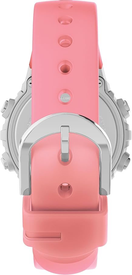 Amazon.com: Timex Men's Digital 33mm Watch - Pink Strap Digital