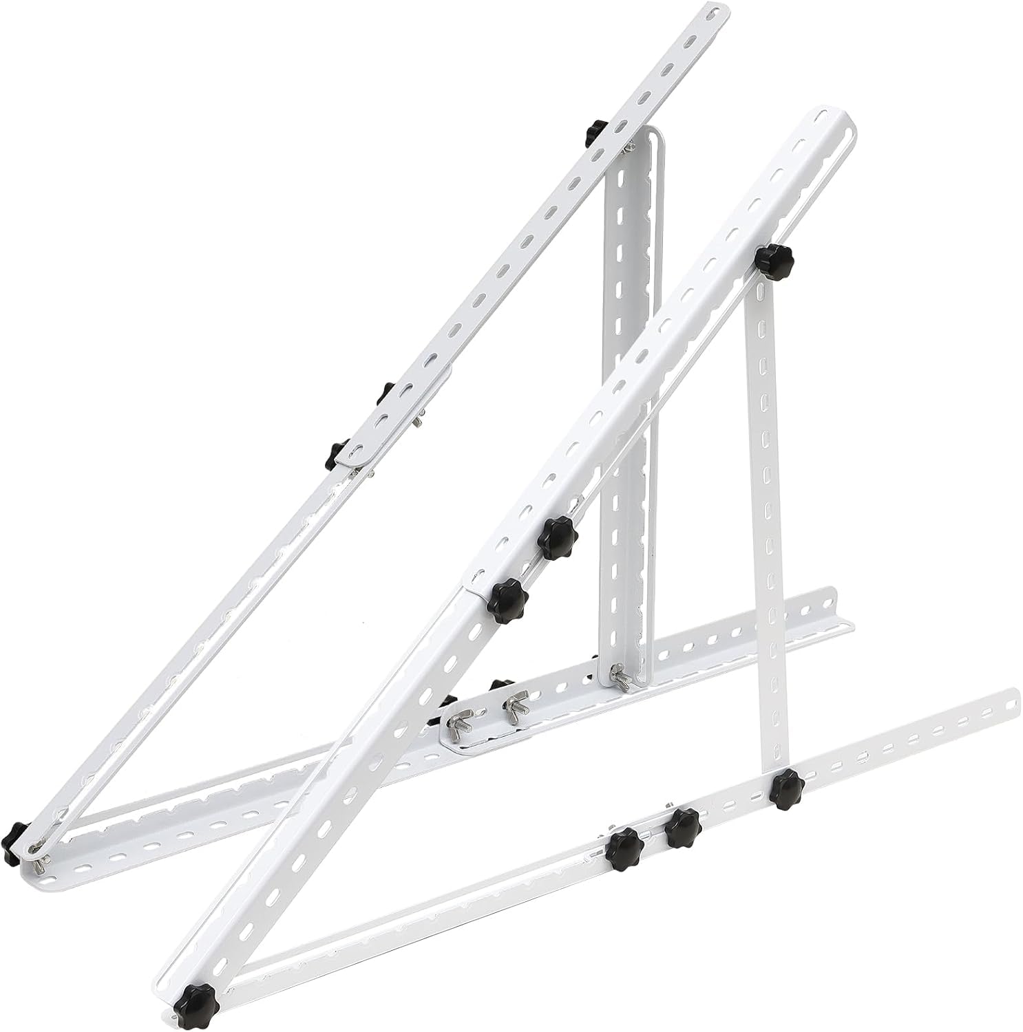 Soporte para panel solar, 81 cm con patas plegables inclinables, ajustables, montaje en panel solar, juego de soportes de montaje de inclinación instalados en techo, barco, Ieal para panel solar de