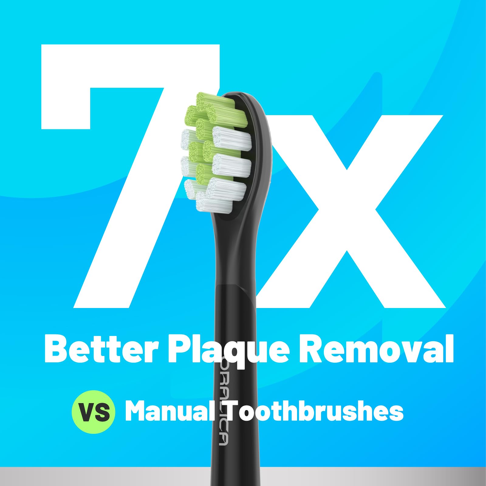 Cabezales de repuesto compatibles con Philips Sonicare W DiamondClean HX6062 HX6063 HX6064, blanqueamiento, eliminación de manchas de placa con cerdas medianas y goma limpiadora de lengua,