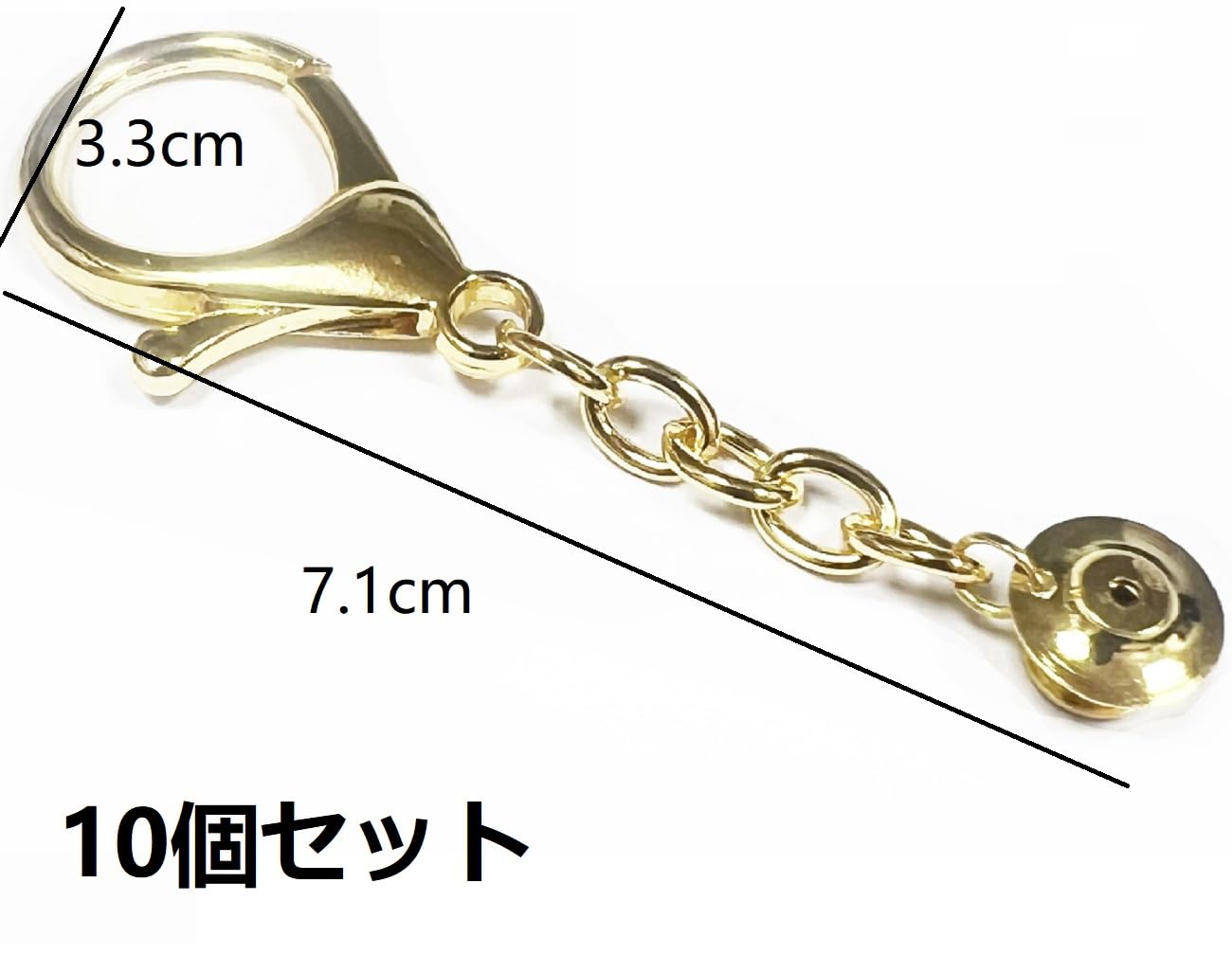 Amazon.co.jp: [siawadeky] バッジ パーツ 10個セット 缶