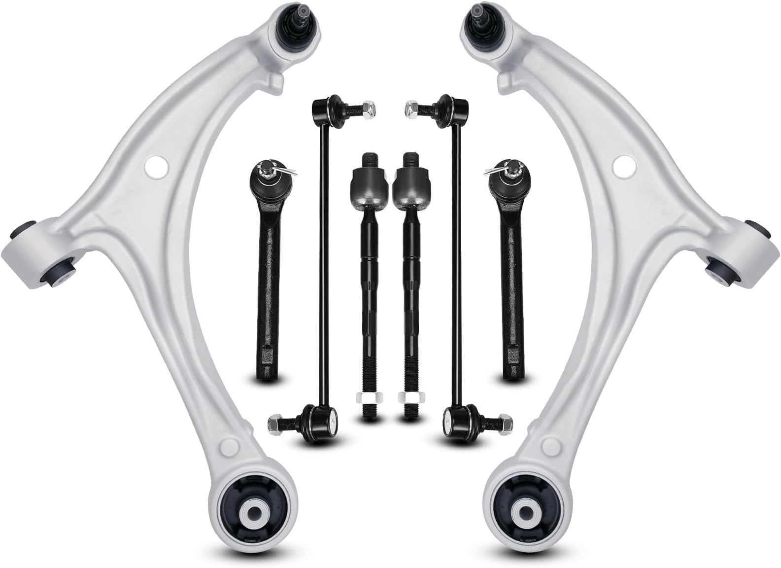 Front Suspension Kit Lower Control Arm Compatible with 2005-2010 Honda Odyssey 2006 2007 2008 2009 Part Number 51350-SHJ-A03 51360-SHJ-A03