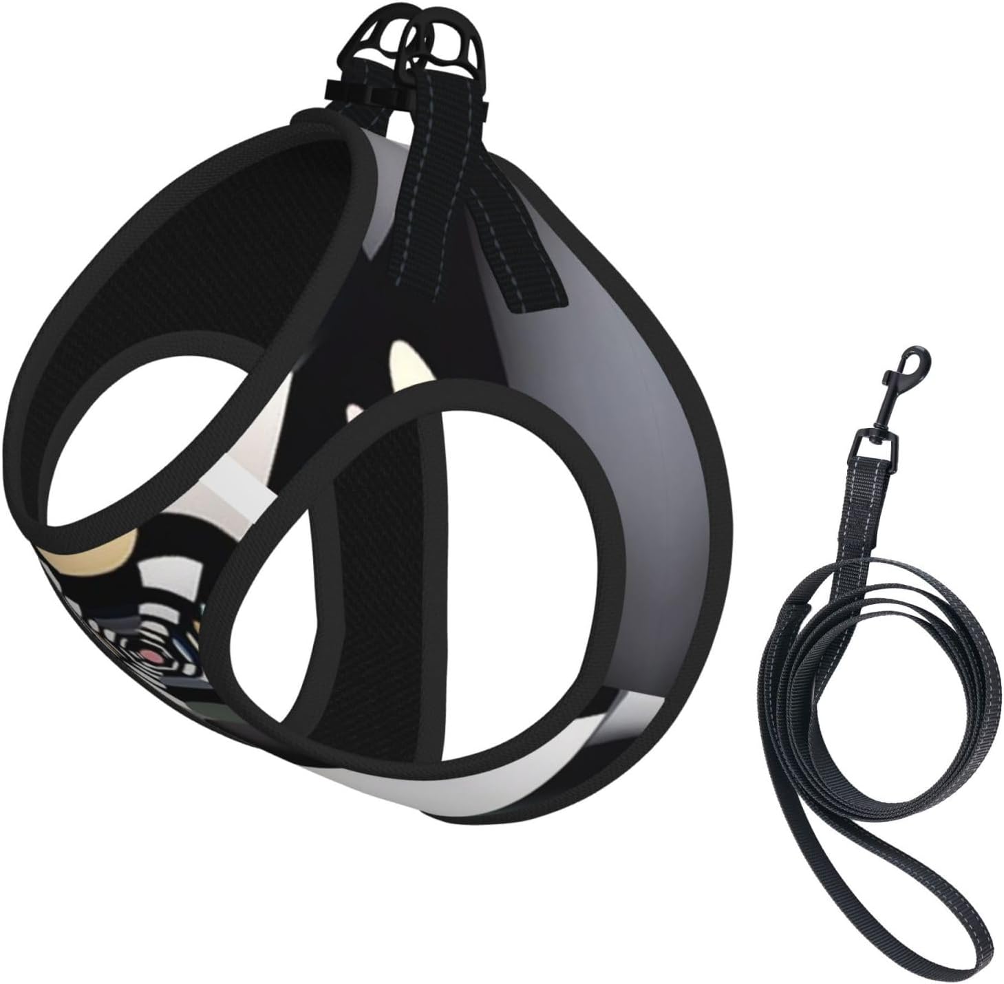 Kaleidoscope Corridor Pet Vest Small Size Dog Harness and Leash Set for Training, Reflective & Adjustable with Accessories Medium
