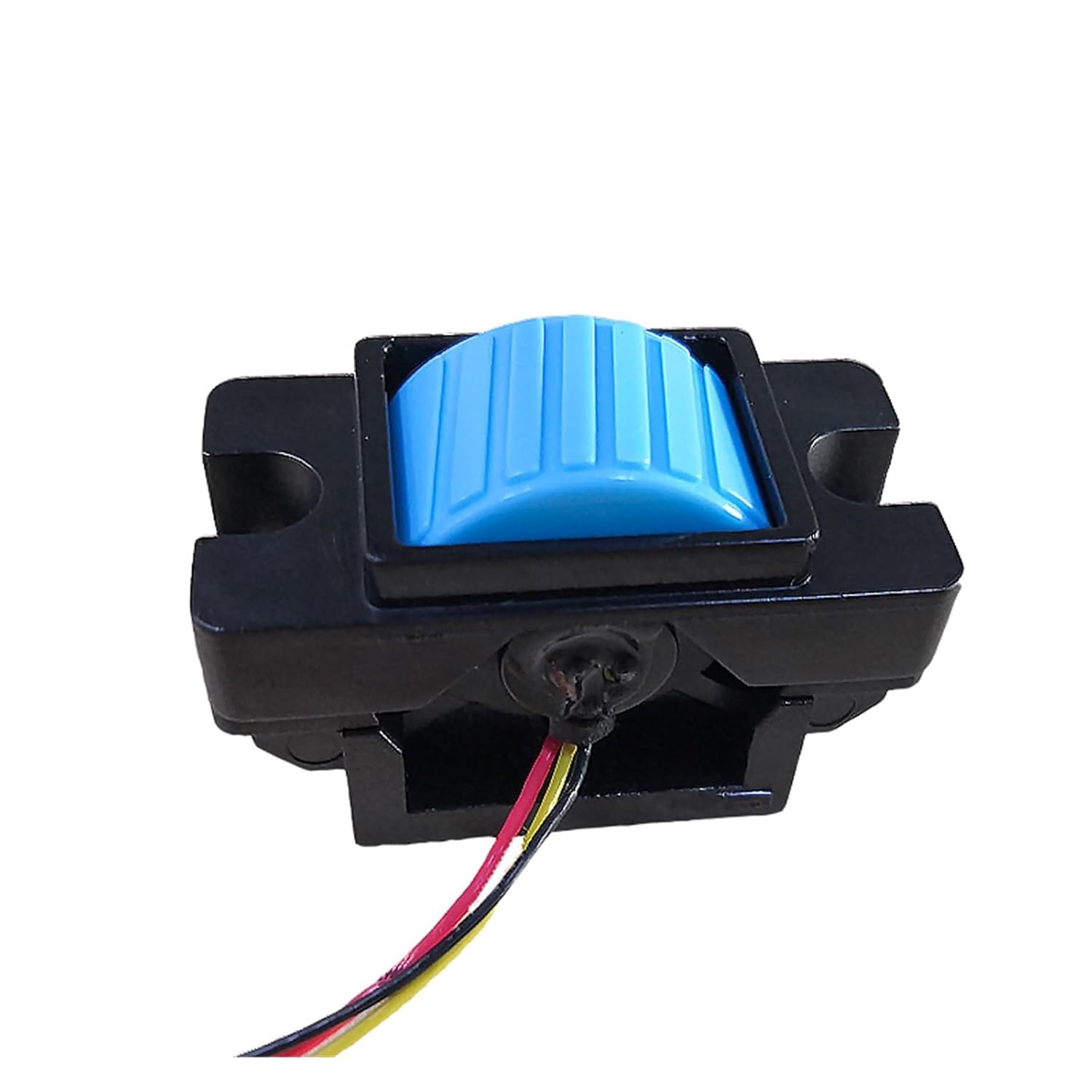 SMC102 Single-axis Push Black, Rod Hall Rocker Industrial Handle Engineering Remote Control Hall Joystick(0-5V,B_D2=2ND+2ND)