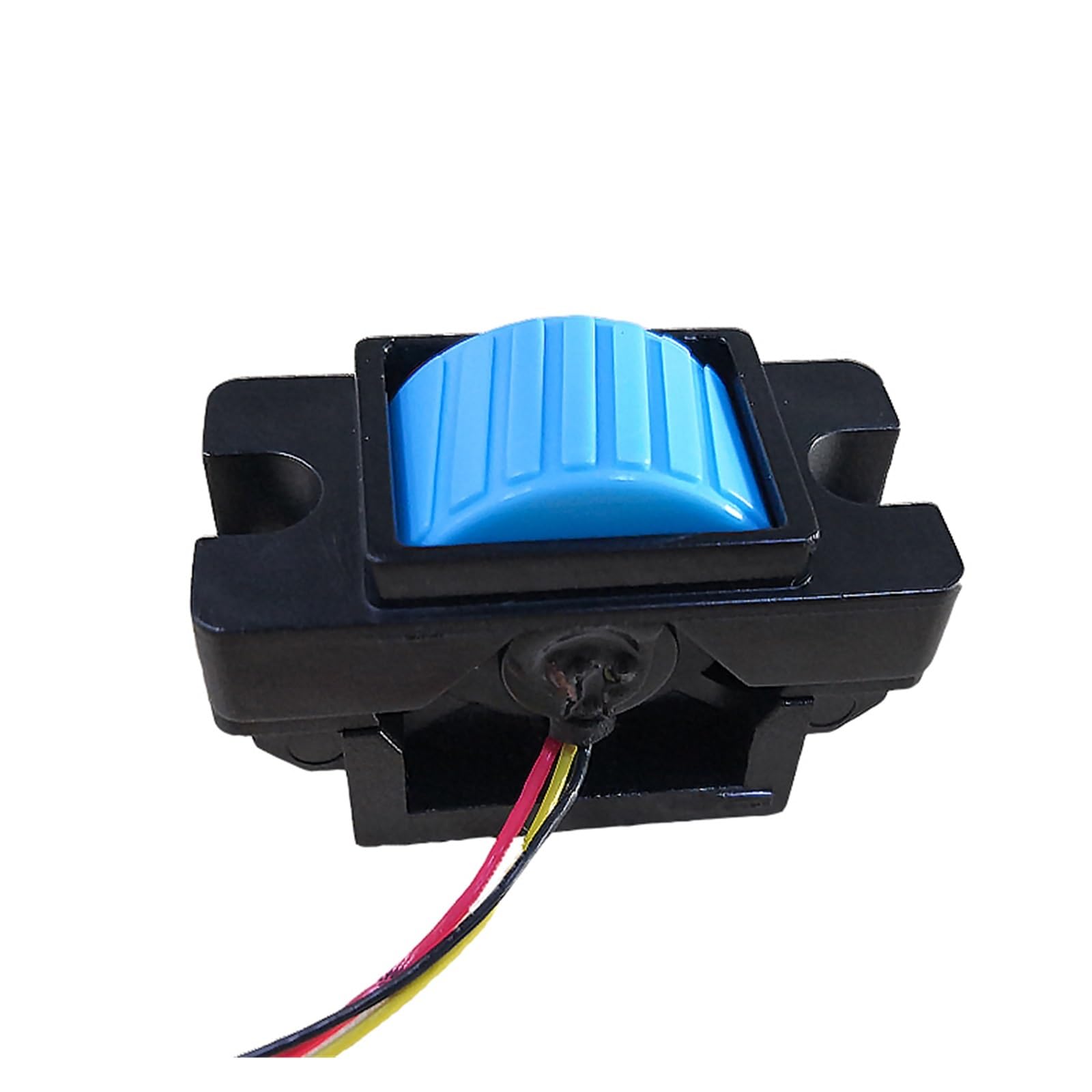 JVDDI SMC102 Single-axis Push Blue, Rod Hall Rocker Industrial Handle Engineering Remote Control Joystick(0.3-4.7V,B,D2=2nd+2nd)