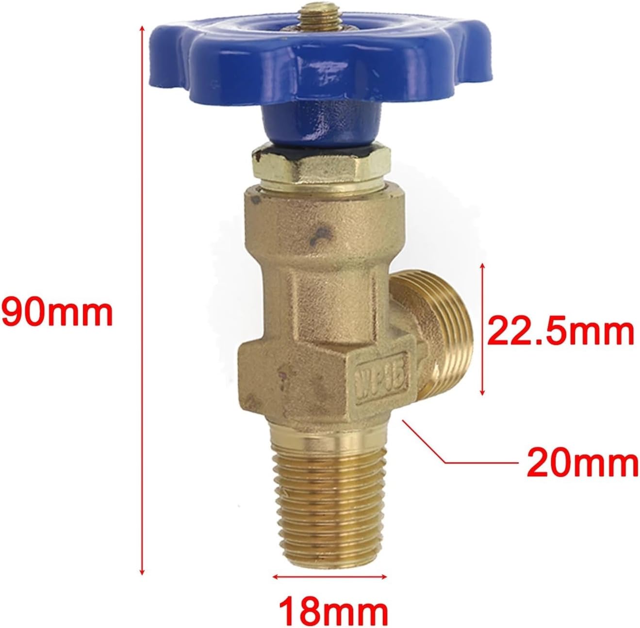 WP-15 Copper Valve Gas Regulators(Big teeth head)