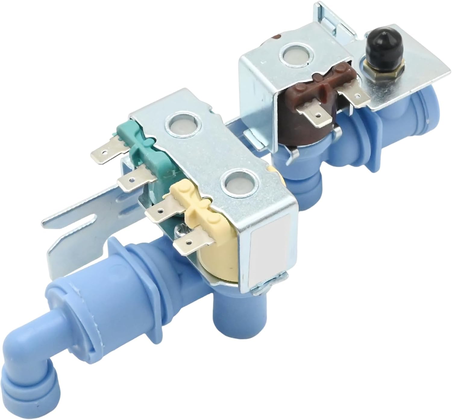 242252702 Refrigerator Water Inlet Valve, Replacement for Frigidaire FGSS2635TF5 FGSS2635TF6, Replacement for Kenmore 2534433360A 253443524, Replaces 241636701 2692163