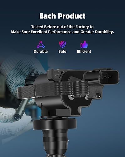 Vista 505 de ECCPP Bobinas de encendido portátiles de repuesto para automóvil compatibles con Infiniti I30/para Nissan Maxima 3.0L V6 2000-2001 Reemplazo