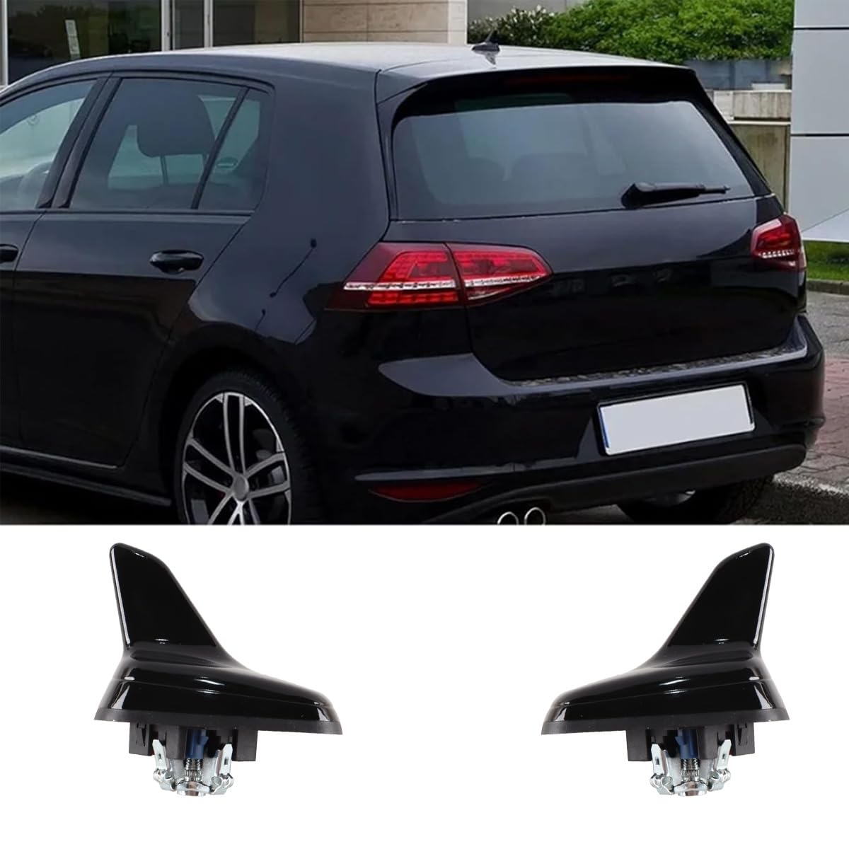 Antenna a Pinna di squalo per Auto Sostitutiva 5Q0035507B5FQ, 5Q0 035 507 B, 5Q0035507B Adatta a Vari Modelli di Piattaforma MQB