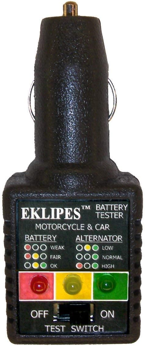 EK1-139 Black Automotive Dual Bank Battery and Alternator Tester