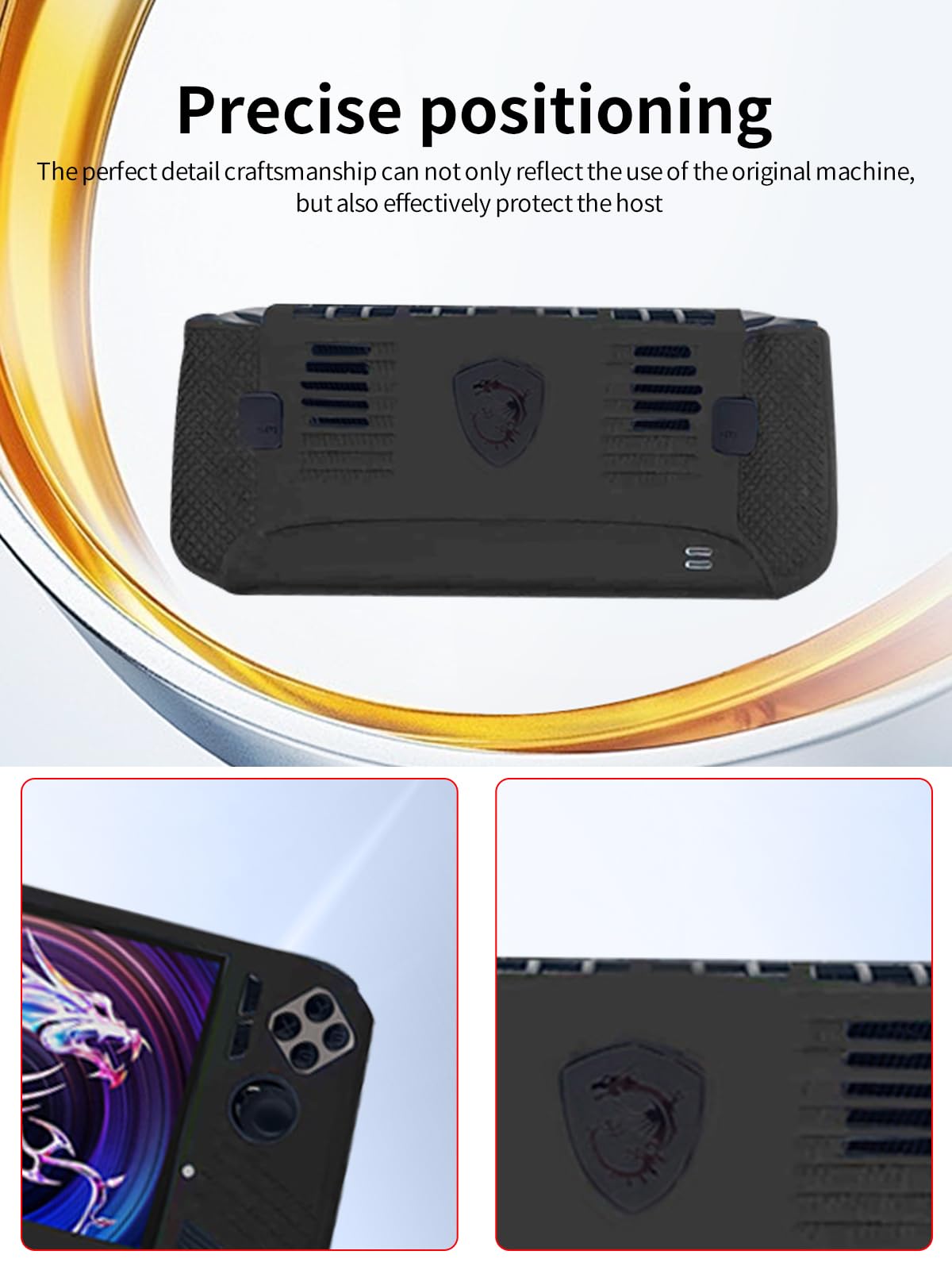 Custodia per MSI Claw 8 AI+ Custodia protettiva morbida in TPU con