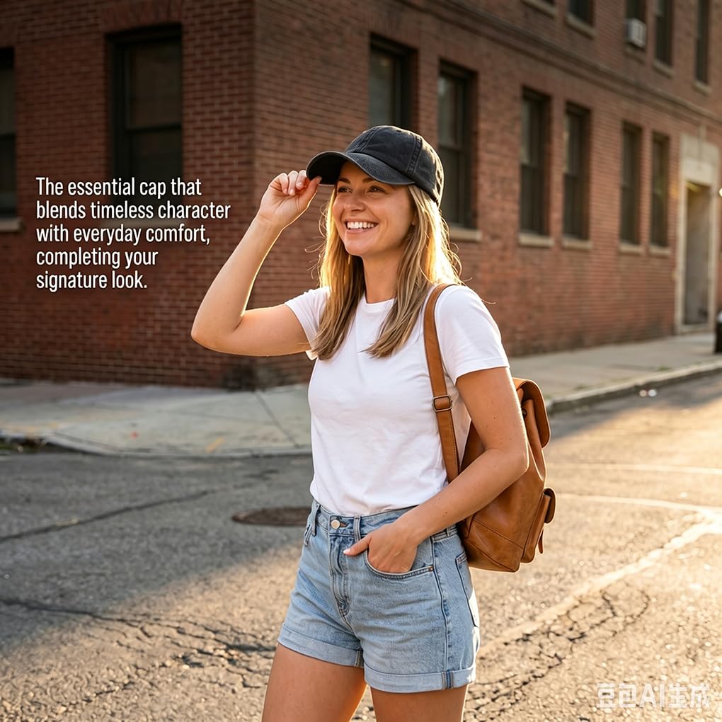 YAMEE Casquette de Baseball Denim pour Femmes,Chapeau de Baseball Réglable,Chapeau Sport Unisexe Eté,Running Cap Breathable Dames pour Golf Cyclisme Randonnée